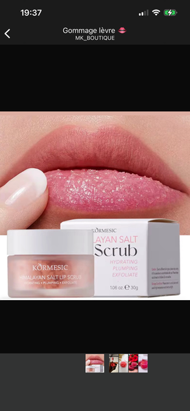 Gommage Lèvres Sel Rose