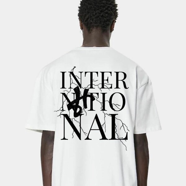 T-shirt blanc unisexe