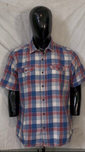 Chemise à carreaux homme