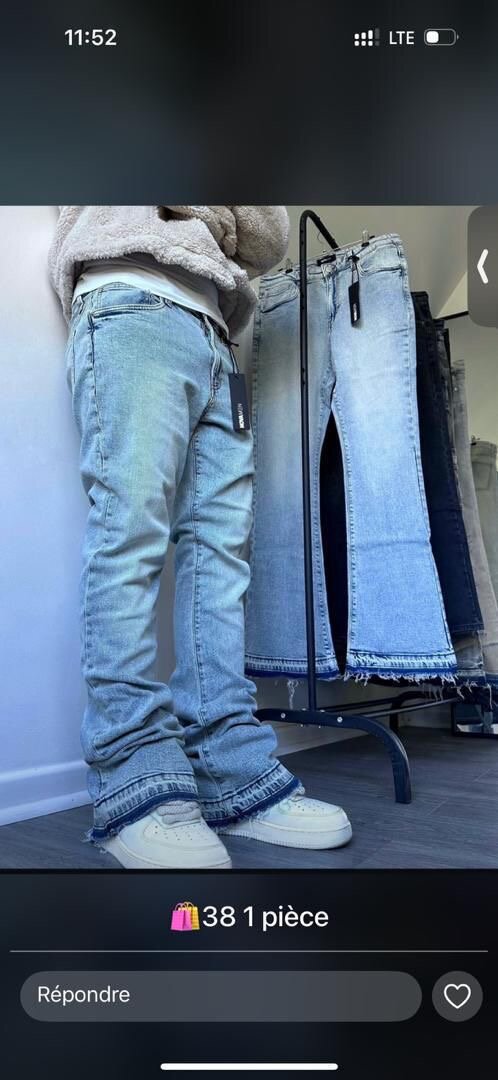 Jean ample pour homme tendance