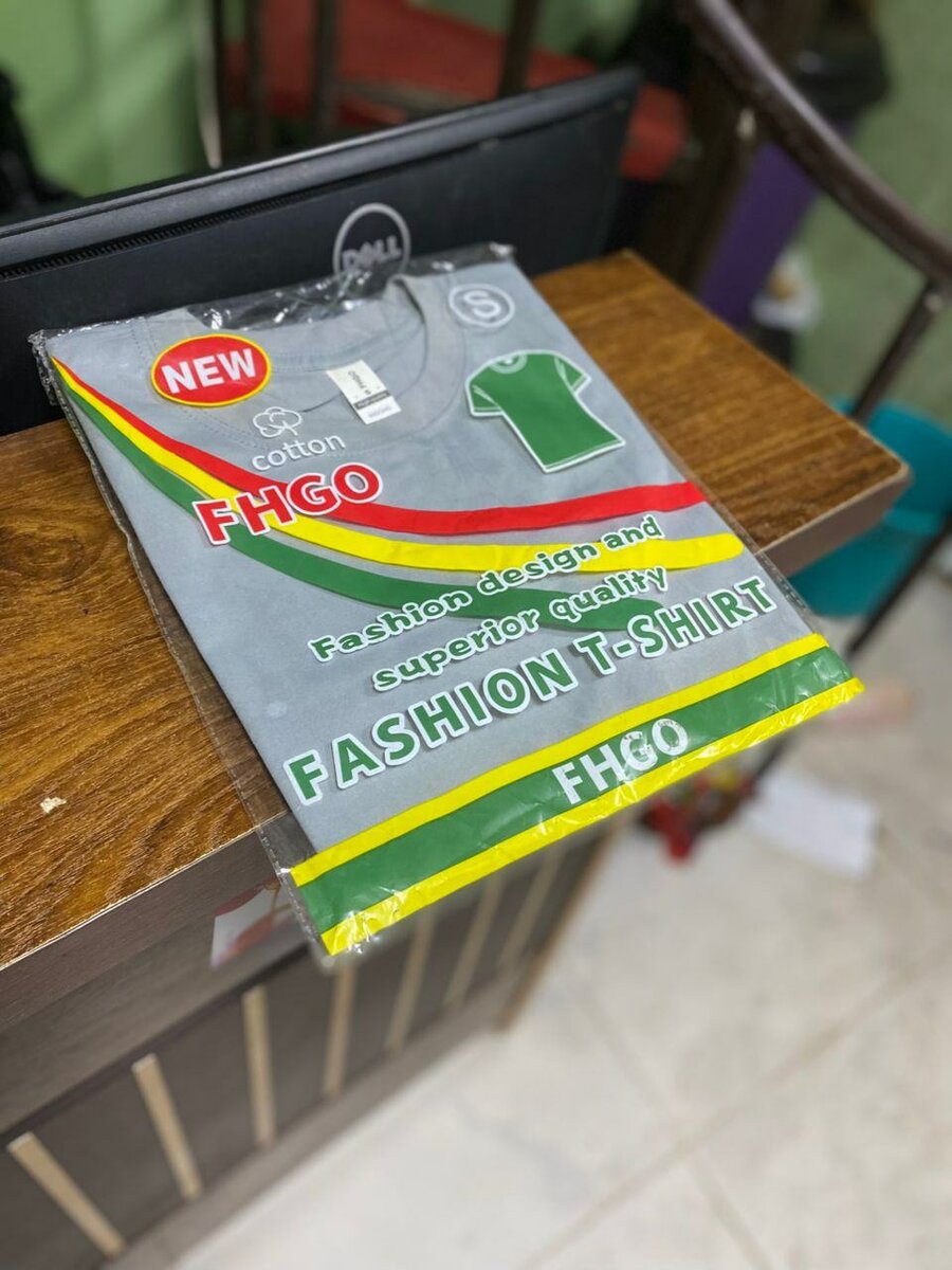 T-shirt coton glacé