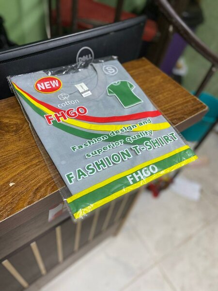 T-shirt coton glacé