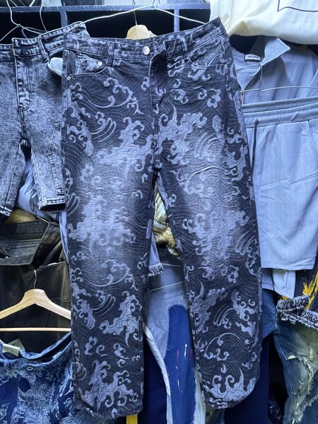 Jeans originaux imprimés