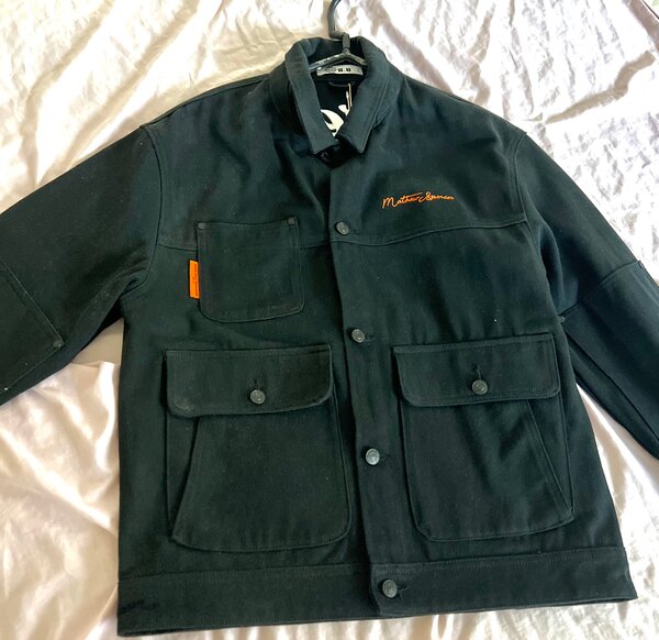 Veste noire casual homme