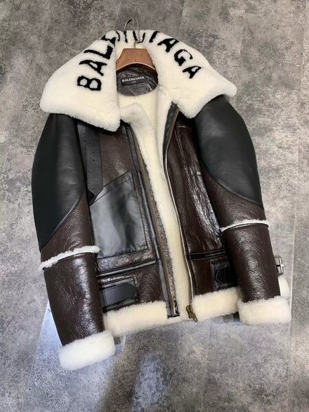 Veste Aviateur en Cuir