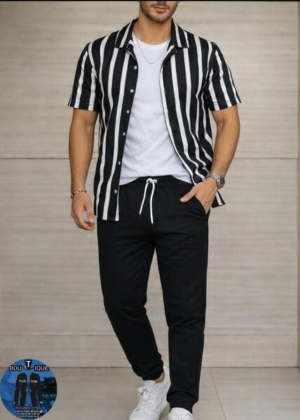 Chemise estivale moderne homme