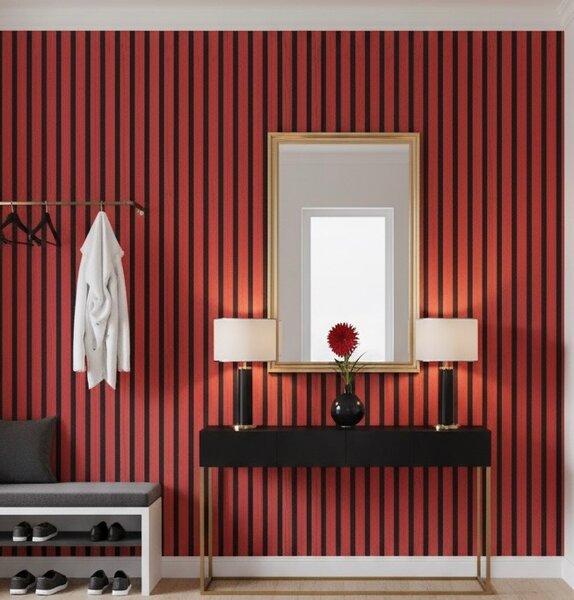 Papier peint à rayures