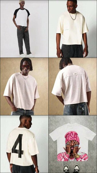 T-shirt oversize homme