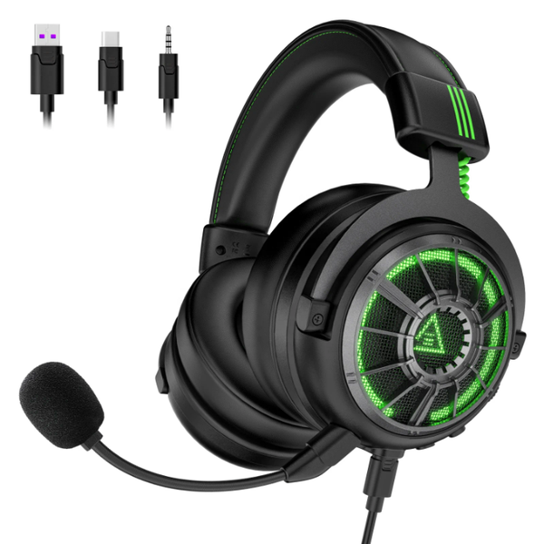 Casque Gaming Filaire avec Microphone