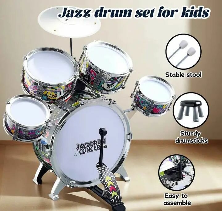 Set de batterie pour enfants