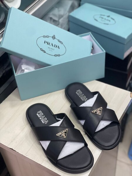 Prada Men's Slide Sandals