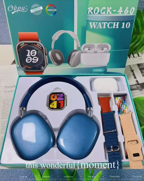 Montre intelligente et écouteurs