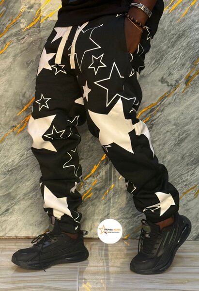 Pantalons jogger étoiles