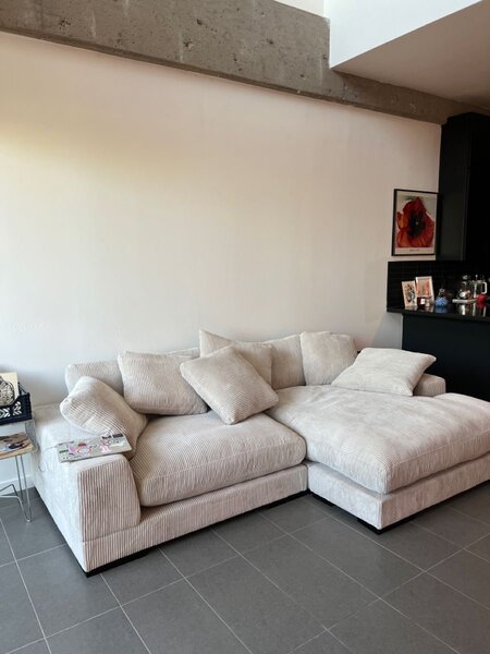 Canapé d'angle moderne