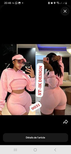 Ensemble survêtement 4 pièces