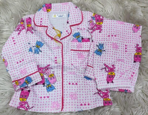 Pyjama enfant Trolls fille rose