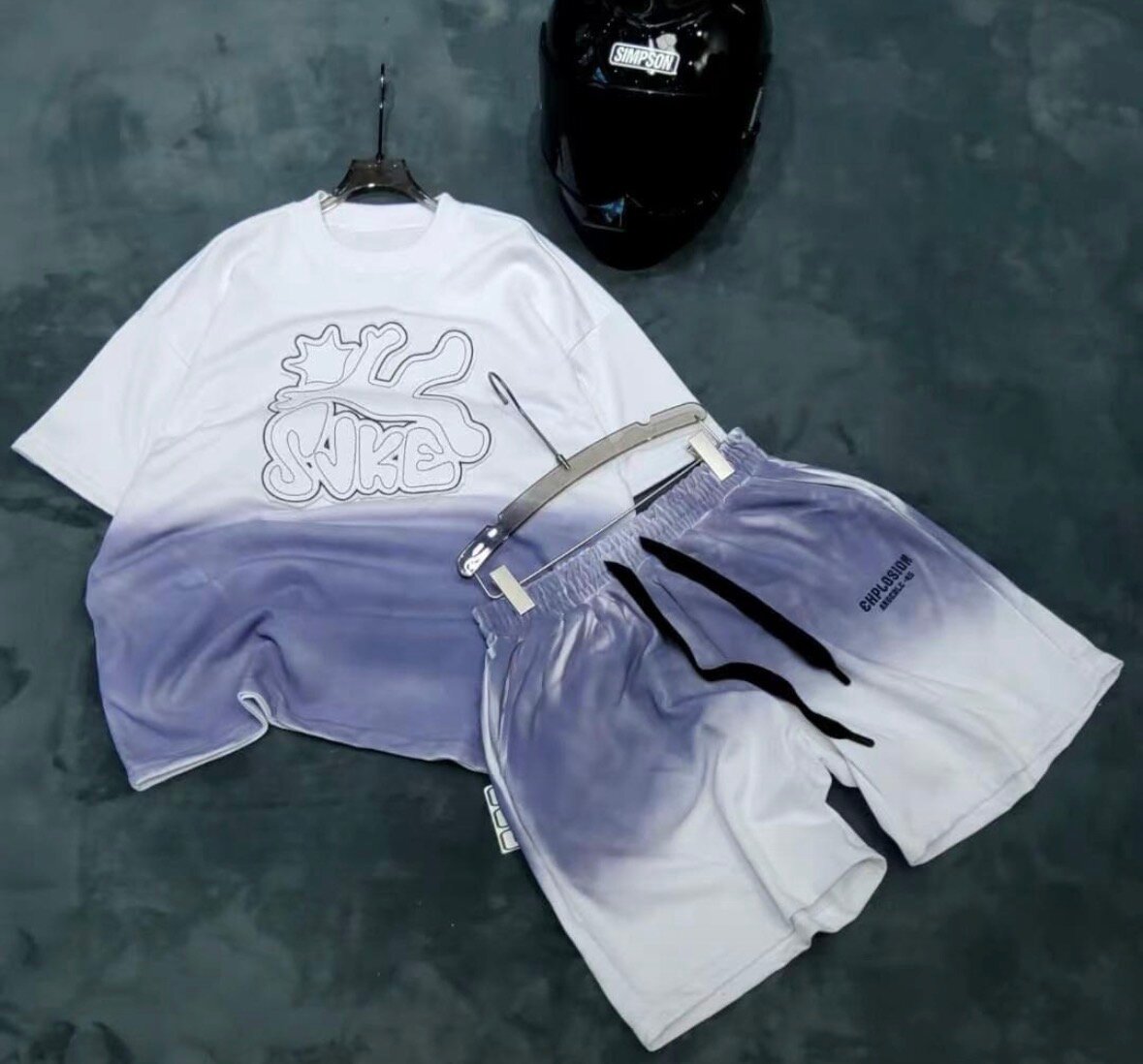 Ensemble homme - T-shirt et shorts