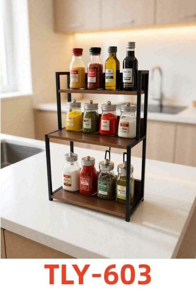 Étagère de cuisine moderne