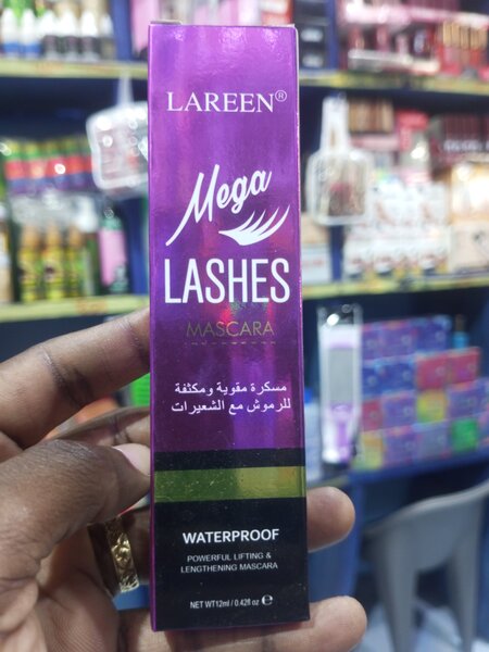 Mascara Lareen Mega Lashes Waterproof
