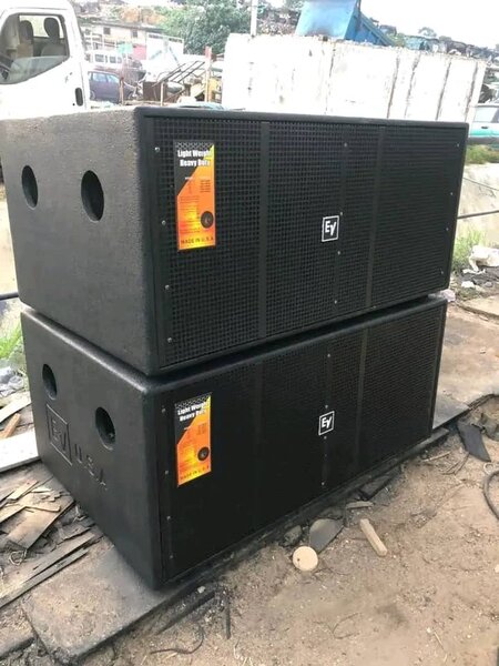 Powerful Dual Subwoofer System