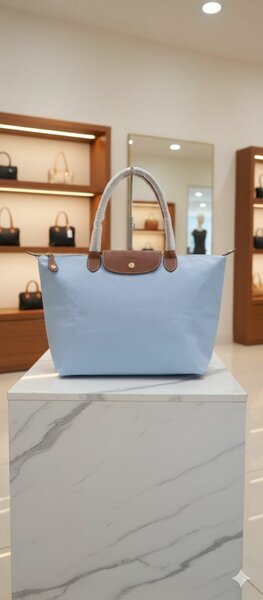 Sac cabas bleu élégant