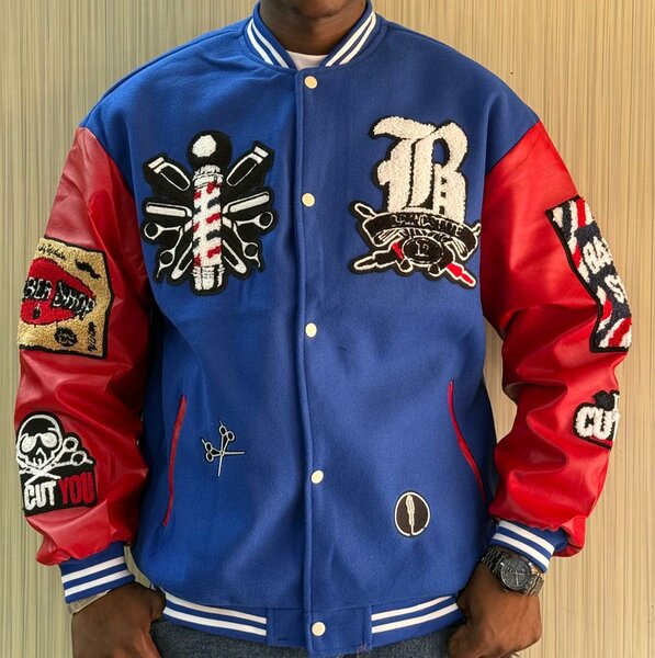 Veste de baseball homme personnalisée