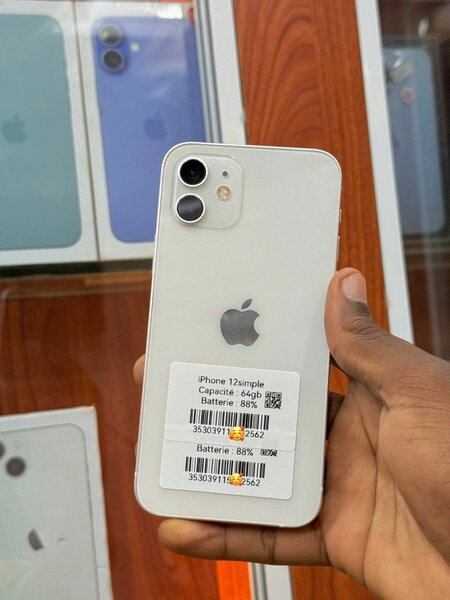 iPhone 12 Simple 64GB Blanc