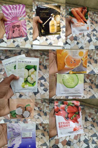 Masque hydratant au concombre