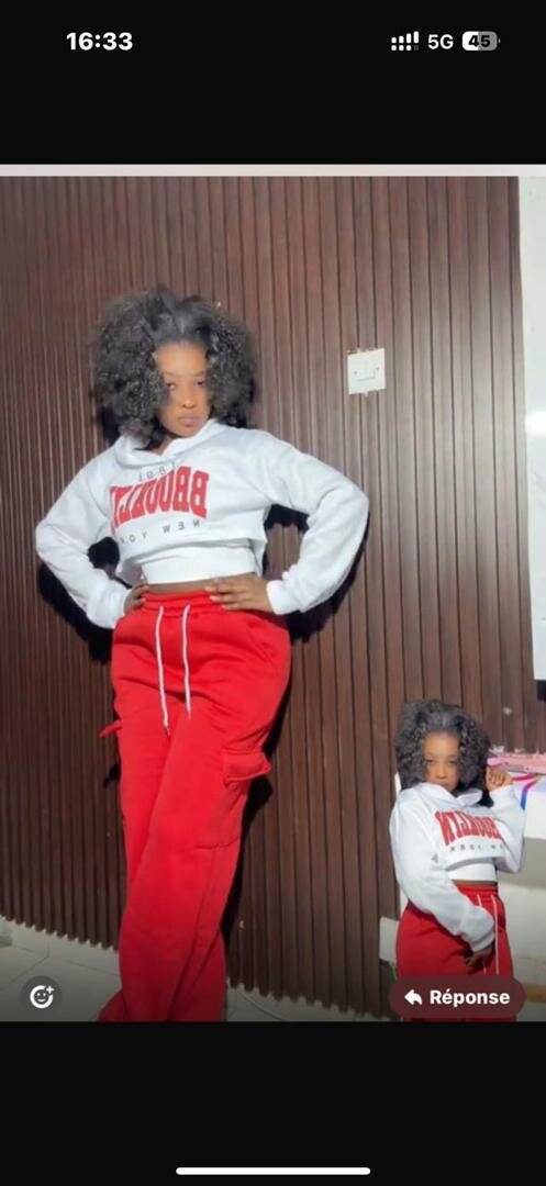 Jogging cargo femme ample et confortable