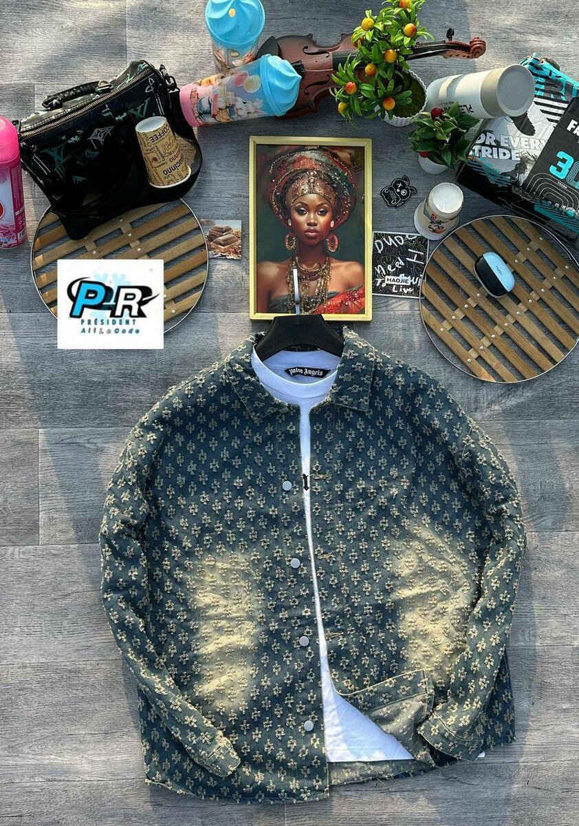 Djaket et chemise a carreau