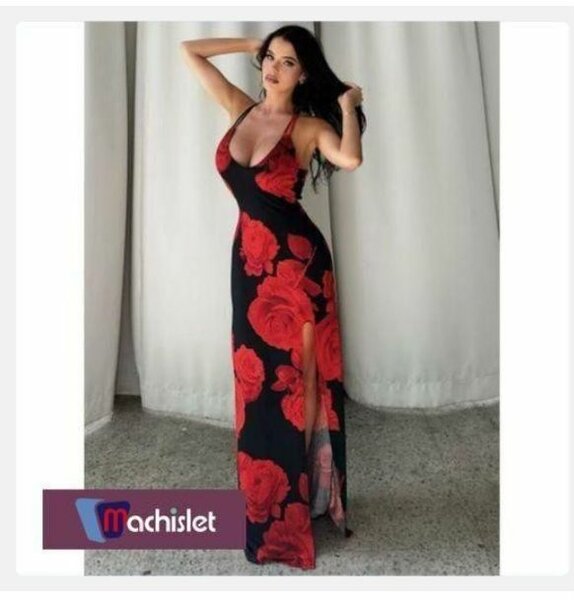 Robe longue florale élégante