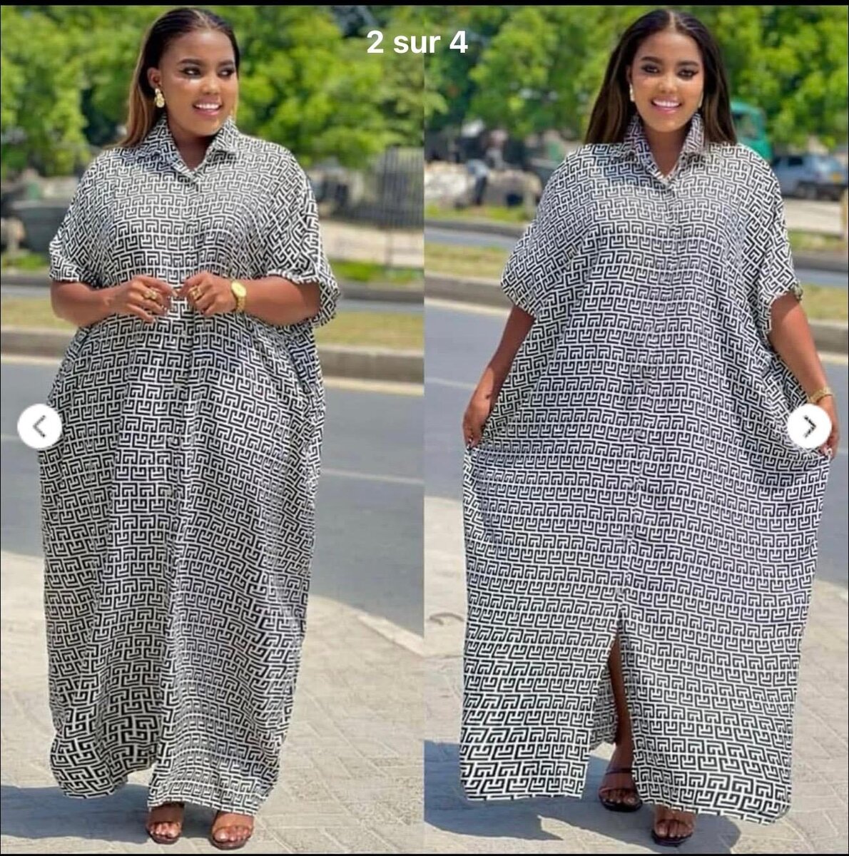 Robe longue élégante femme