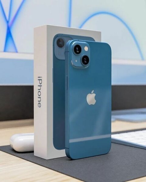 iPhone Bleu - 13 simple 128GO