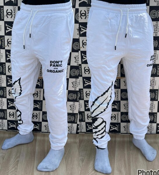 Pantalon jogging blanc bio