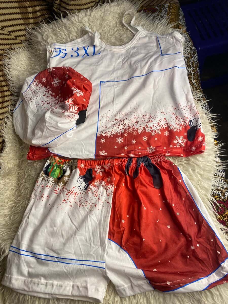 Pyjamas de Noël festives