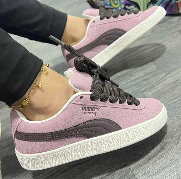 Baskets Puma Suede Roses Femme
