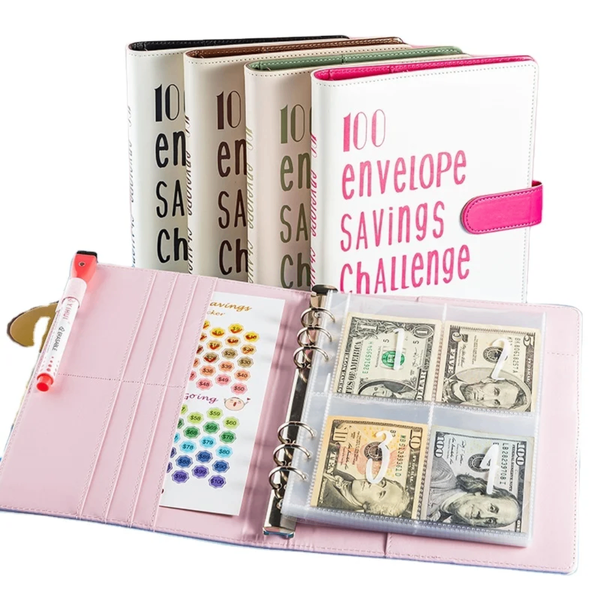 Cahier d'épargne 100 enveloppes