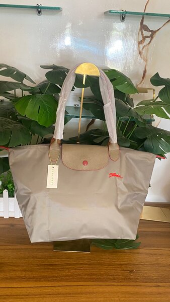 Sac fourre-tout Longchamp gris