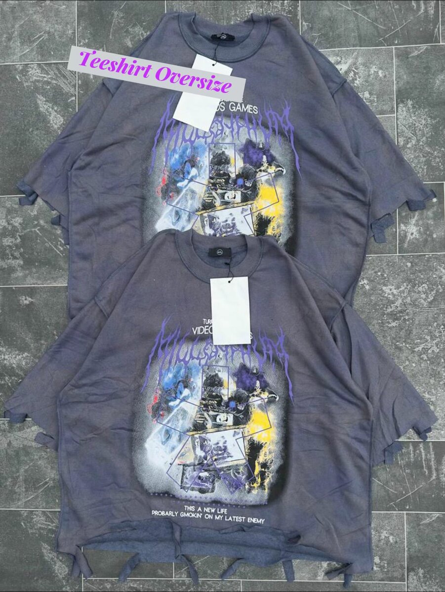 T-shirt oversize homme style