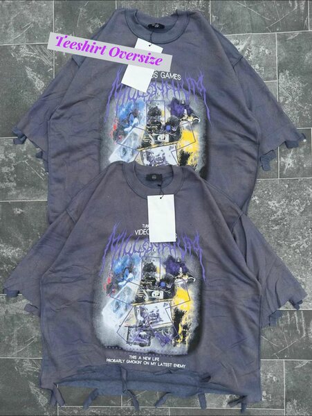 T-shirt oversize homme style