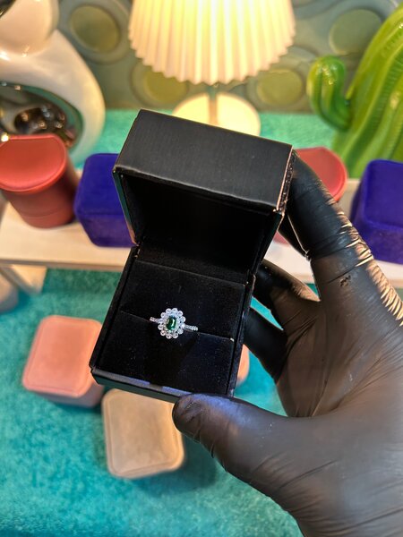 BAGUE DE PROMESSE JADE