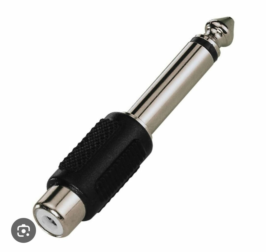 Adaptateur RCA Jack 6.35mm
