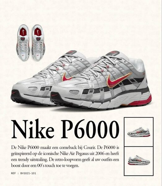 Nike P6000 Baskets Rétro
