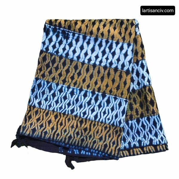 Étoffe Tie-Dye en Soie