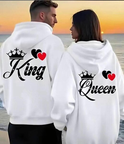 Sweat-shirt couple personnalisé