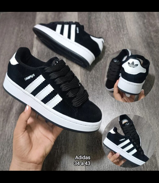 Adidas Campus Femme - Noir & Rose