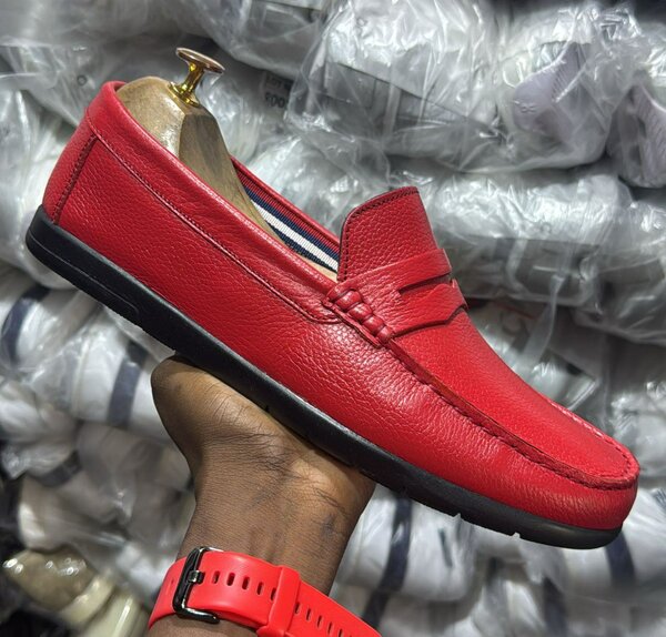 Mocassins élégants en cuir