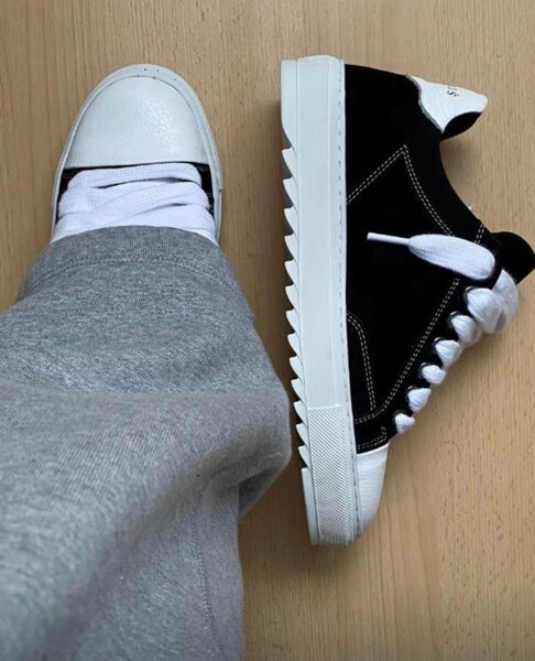 Baskets en cuir Numbris élégantes