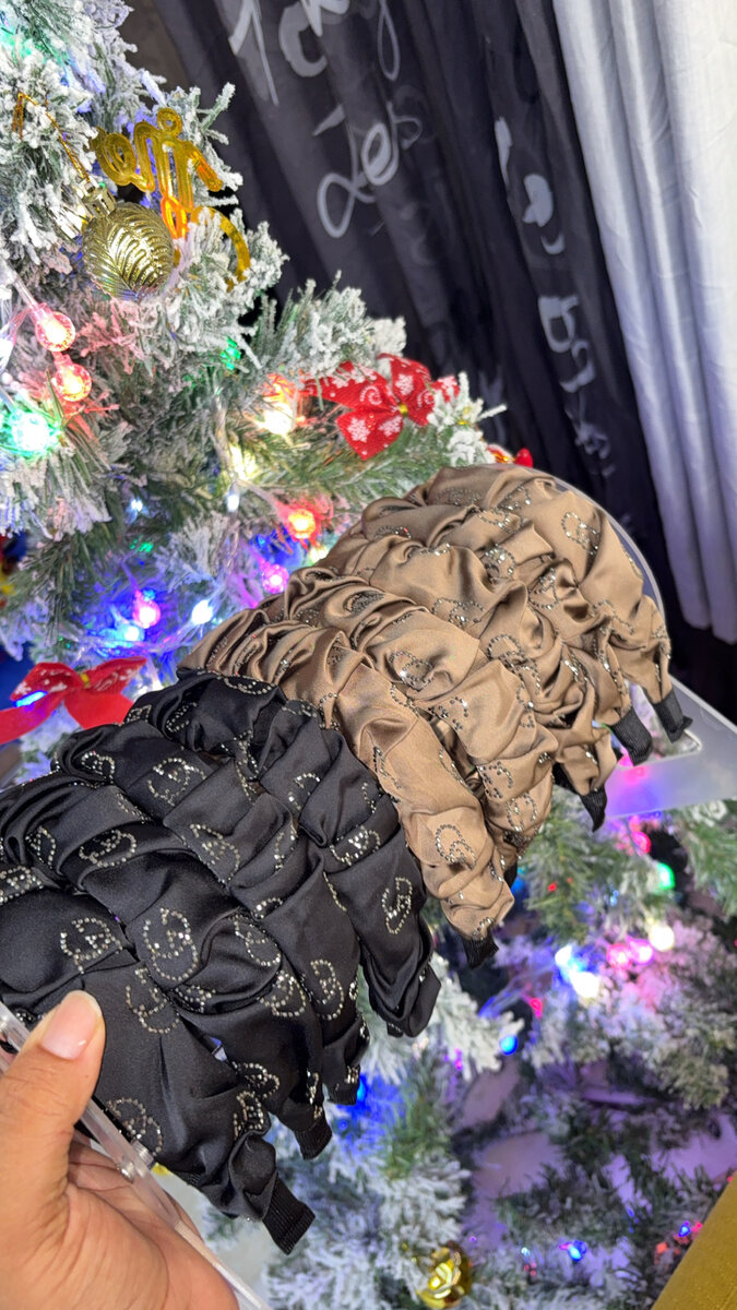 Serre-têtes élégants brillants