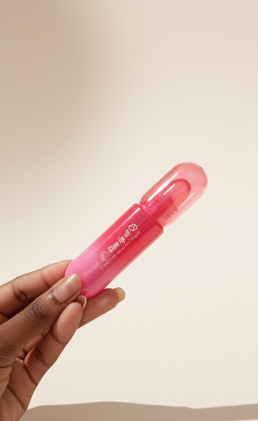 Huile à lèvres rosé